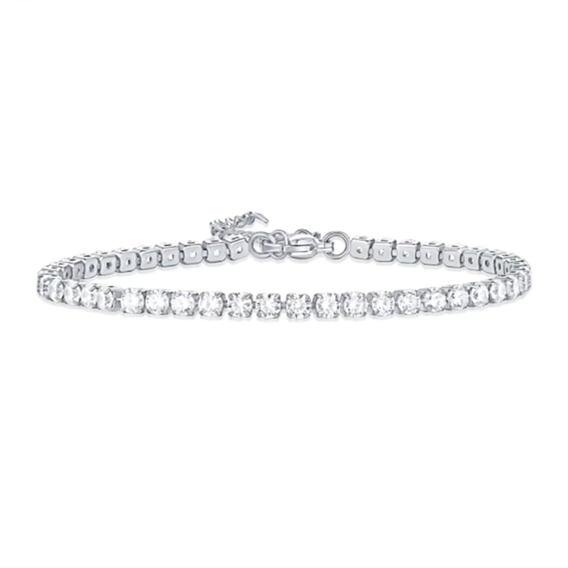 Cubic Zirconia Tennis Bracelet