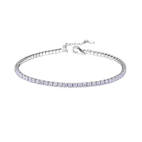 Cubic Zirconia Tennis Bracelet - Chrome Dealers