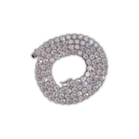 Cubic Zirconia Tennis Necklace - Chrome Dealers